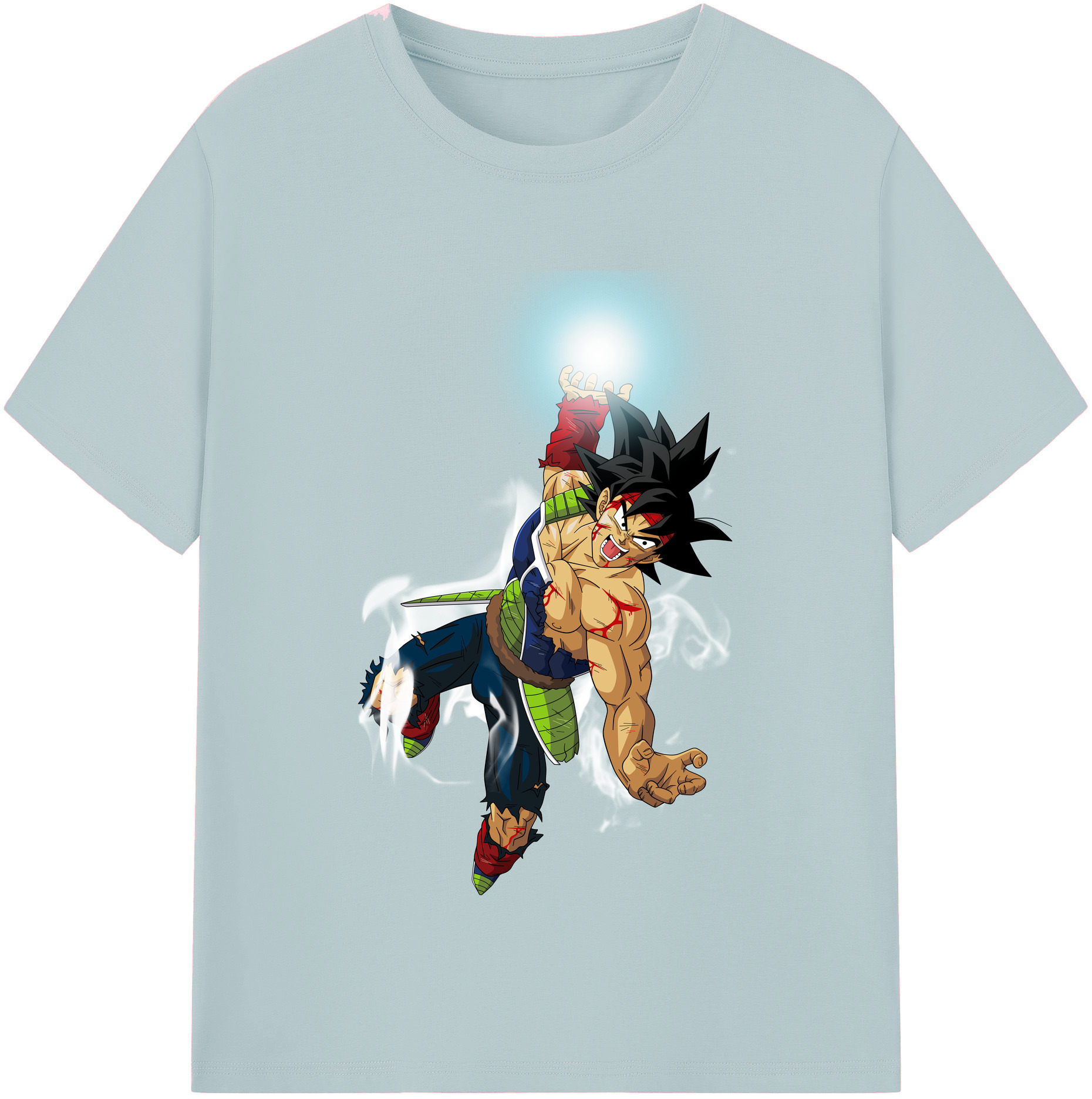 （画像用） ドラゴンボール バーダック DRAGON BALL Burdock 綿100％半袖Tシャツ（フロントプリント）